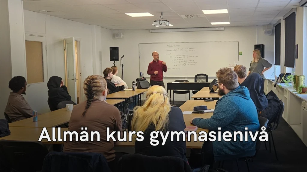 Allmän kurs gymnasienivå