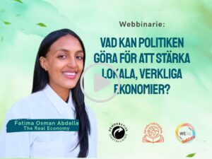 Webbinarie Vad kan politiker göra